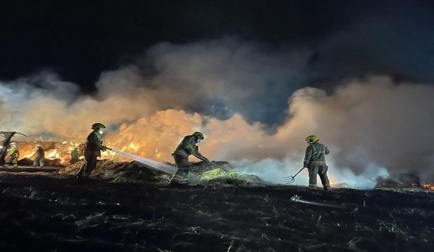 TWFRS Firefighters Praised For Battling Overnight Farm Blaze