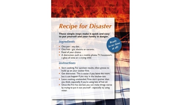 Tyne And Wear Fire And Rescue Service Shares Its ‘Recipe For Disaster’ To Keep People Safe From Kitchen Fires
