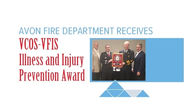 VFIS Recognizes The Avon Fire Department For The 2018 VCOS-VFIS Illness And Injury Prevention Award