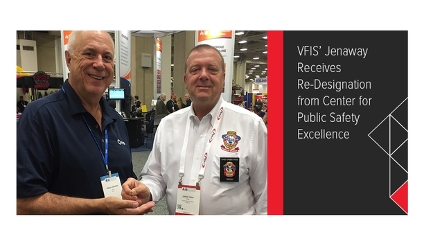 VFIS Vice President Bill Jenaway Receives Re-designation As CFO And CTO At IAFC Conference