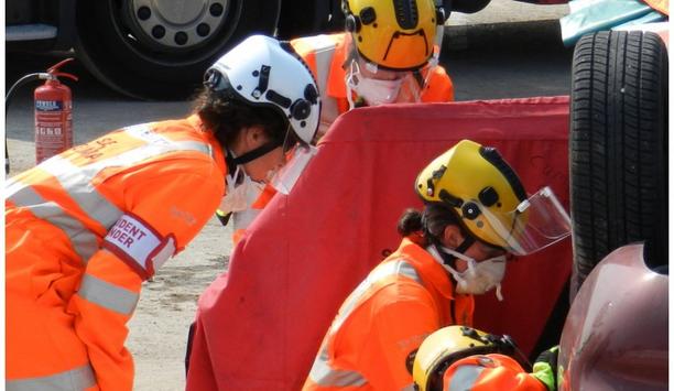 Vimpex Supplies 650 Pacific Rescue Helmets To Emergency Medical Workers At Yorkshire Ambulance Service