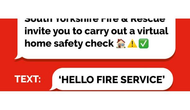 South Yorkshire Fire & Rescue Service Launches ‘Trailblazing’ Virtual Safety Check Service