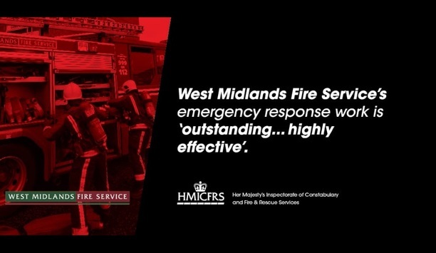 West Midlands Fire Service Rated As ‘outstanding’ For Emergency Response Work In HMICFRS Report