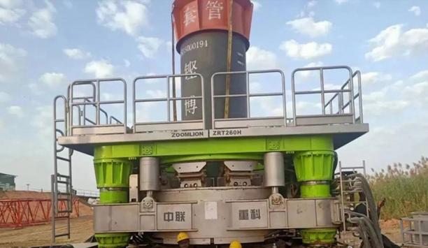 ZOOMLION's Drilling Rig Used In Rosso Bridge Construction Project