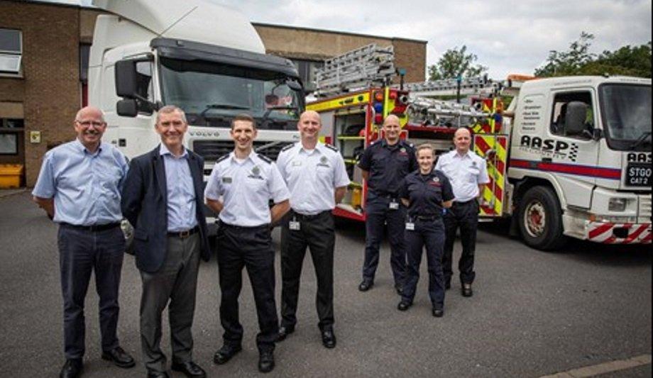 Volvo Gives Training Boost For Cambridgeshire Firefighters | Fire News