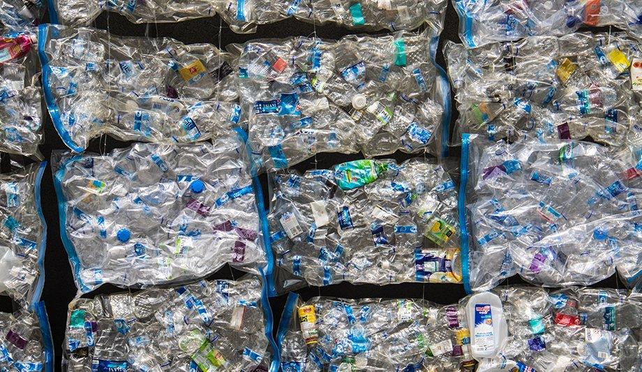 Why plastic is building up at recycling centers and catching fire