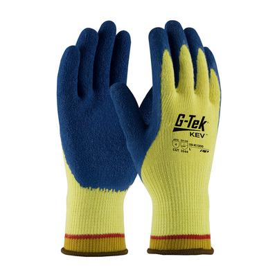 Protective Industrial Products 09-K1300 Seamless Knit Kevlar® Glove with Latex Coated Crinkle Grip on Palm & Fingers