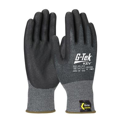 Protective Industrial Products 09-K1630 Seamless Knit Kevlar® Blended Glove with Nitrile Coated Foam Grip on Palm & Fingers