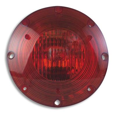 Akron Brass 0C11-1183-00 Lens/Reflector, Red, 1080 Series Warning Lamps