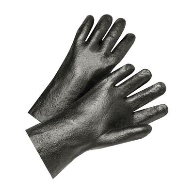 Protective Industrial Products 1027R PVC Dipped Glove with Interlock Liner and Semi-Rough Finish - 12"