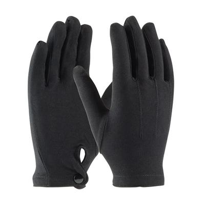 Protective Industrial Products 130-650BM 100% Stretch Nylon Dress Glove with Raised Stitching on Back - Snap Closure