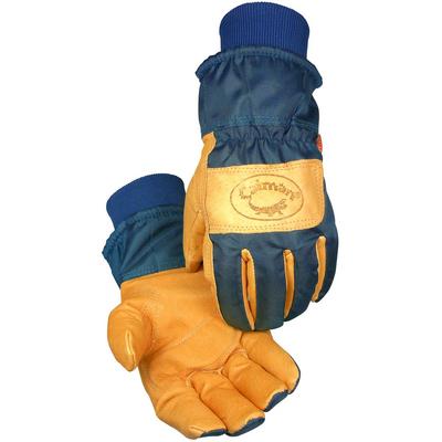 Protective Industrial Products 1354 Pigskin Leather Palm Glove with Polyester Back and Heatrac® Insulation