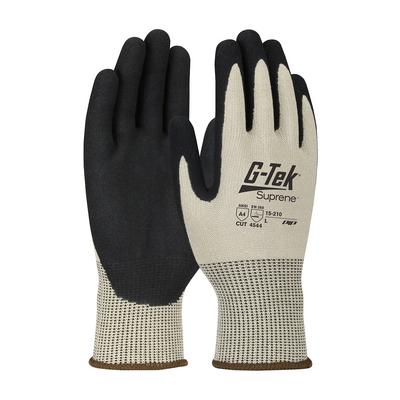 Protective Industrial Products 15-210 Seamless Knit Suprene™ Blended Glove with Nitrile Coated MicroSurface Grip on Palm & Fingers
