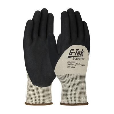 Protective Industrial Products 15-215 Seamless Knit Suprene™ Blended Glove with Nitrile Coated MicroSurface Grip on Palm, Fingers & Knuckles