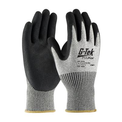 Protective Industrial Products 16-350 Seamless Knit PolyKor® Blended with Double-Dipped Nitrile Coated MicroSurface Grip on Palm & Fingers