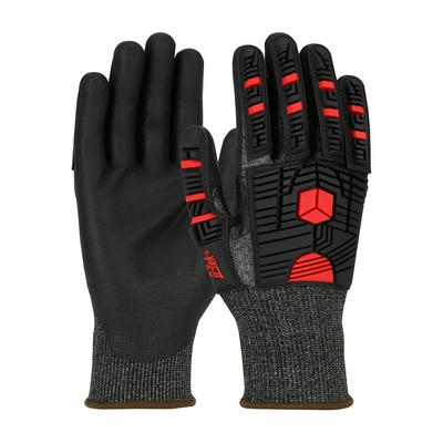 Protective Industrial Products 16-MP785 Seamless Knit PolyKor® X7™ Blended Glove with Impact Protection and NeoFoam® Coated Palm & Fingers