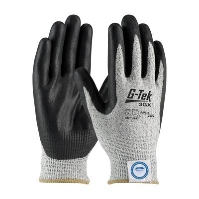 Protective Industrial Products 19-D334 Seamless Knit Dyneema® Diamond Blended Glove with Nitrile Coated Foam Grip on Palm & Fingers