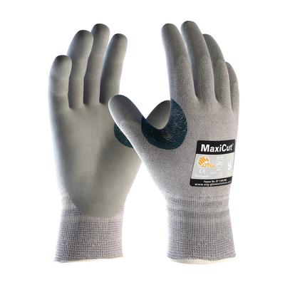 Protective Industrial Products 19-D470 Seamless Knit Dyneema® / Engineered Yarn Glove with Nitrile Coated MicroFoam Grip on Palm & Fingers