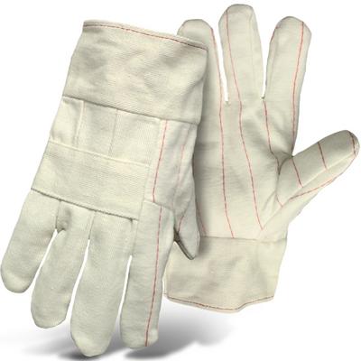 Protective Industrial Products 1BC40001 Economy Grade Hot Mill Glove with Two-Layers of Cotton Canvas - Band Top