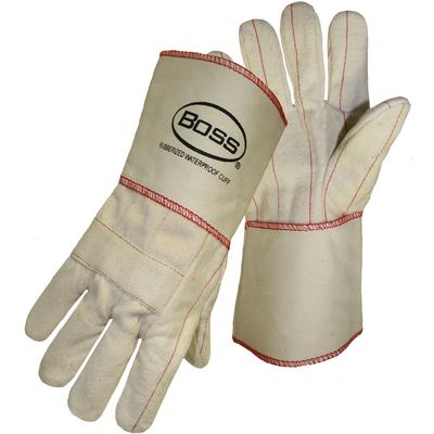 Protective Industrial Products 1BC40721 Heavy Weight Cotton Hot Mill Glove with Two-Layers of Rayon Lining - 30 oz