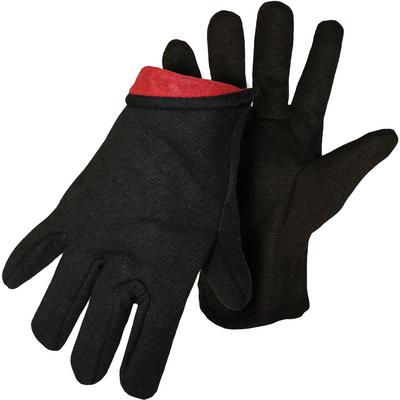 Protective Industrial Products 1BJ1847 Economy Weight Polyester/Cotton Jersey Glove with Red Fleece Lining - Open Cuff