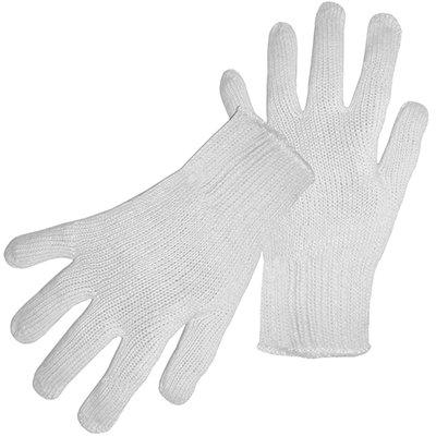 Protective Industrial Products 1JC1201 Medium Weight Seamless Knit Polyester/Cotton Glove - White