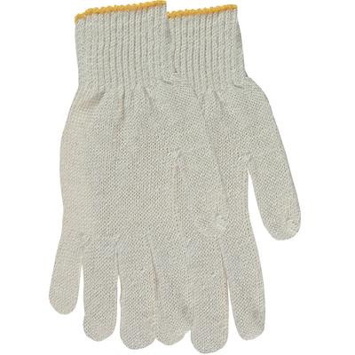 Protective Industrial Products 1JC1202 Medium Weight Seamless Knit Polyester/Cotton Glove - Natural