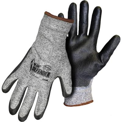 Protective Industrial Products 1PU4000 Seamless Knit HPPE Blended Glove with Polyurethane Coated Flat Grip on Palm & Fingers