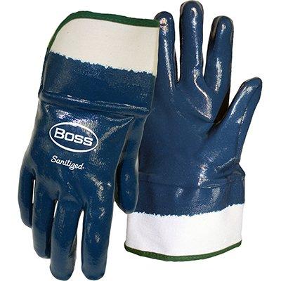 Protective Industrial Products 1UH7065 Nitrile Dipped Glove with Jersey Liner and Smooth Finish on Full Hand - Safety Cuff