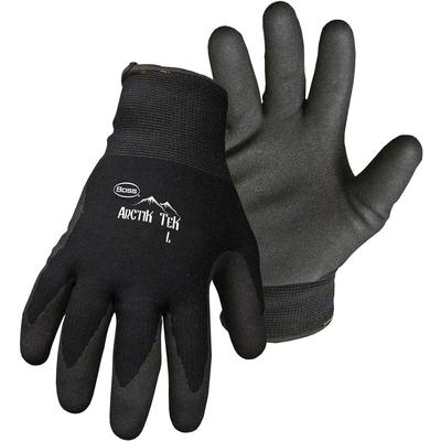 Protective Industrial Products 1UH7840 Seamless Knit Polyester Glove with Acrylic Lining and Sandy Nitrile Grip on Palm & Fingers