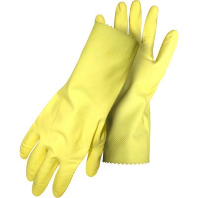 Protective Industrial Products 1UR0956 Unsupported Latex, Flock Lined with Raised Diamond Grip - 15 Mil