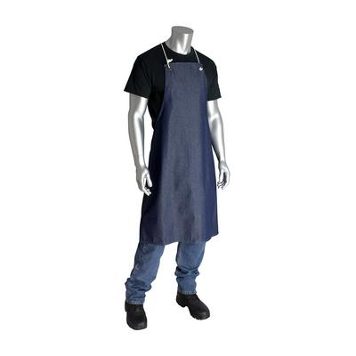 Protective Industrial Products A2836D3BT Denim Apron - One Pocket