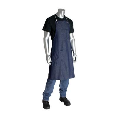 Protective Industrial Products A2842D4 Denim Apron - Two Pockets