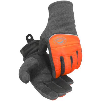 Protective Industrial Products 2385 Hi-Vis Fleece Glove with Micro-Dot Patch Grip and Thermal Lining - Touchscreen Compatible