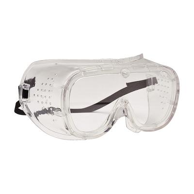 Protective Industrial Products 248-4400-400 Direct Vent Goggle with Clear Body, Clear Lens and Anti-Scratch / Anti-Fog Coating
