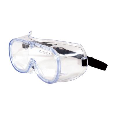 Protective Industrial Products 248-5290-400B Non-Vented Goggle with Clear Blue Body, Clear Lens and Anti-Scratch / Anti-Fog Coating