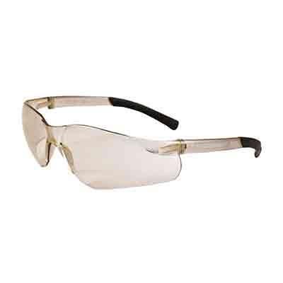 Protective Industrial Products 250-06-0002 Rimless Safety Glasses with Clear Temple, I/O Lens and Anti-Scratch Coating