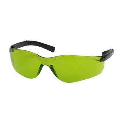 Protective Industrial Products 250-06-0014 Rimless Safety Glasses with Black Temple and IR Filter Shade 1.7 Lens