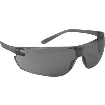 Protective Industrial Products 250-14-0001 Rimless Safety Glasses with Gray Temple, Gray Lens and Anti-Scratch Coating