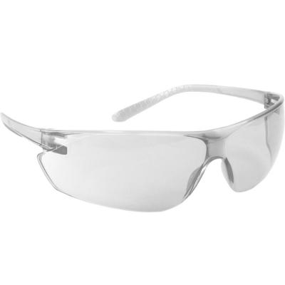 Protective Industrial Products 250-14-0020 Rimless Safety Glasses with Clear Temple, Clear Lens and Anti-Scratch / Anti-Fog Coating