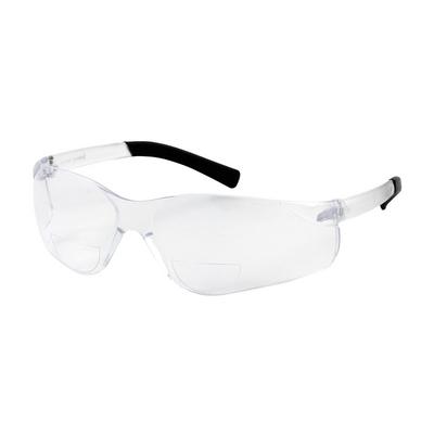 Protective Industrial Products 250-26-0030 Rimless Safety Readers with Clear Temple, Clear Lens and Anti-Scratch Coating - +3.00 Diopter
