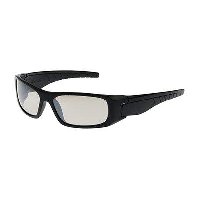 Protective Industrial Products 250-53-0020 Full Frame Safety Glasses with Black Frame, Clear Lens and Anti-Scratch / Anti-Fog Coating