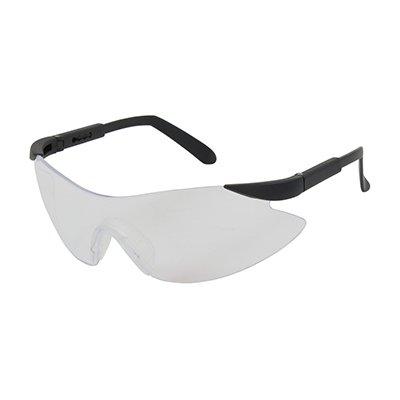 Protective Industrial Products 250-92-0020 Rimless Safety Glasses with Black Temple, Clear Lens and Anti-Scratch / Anti-Fog Coating