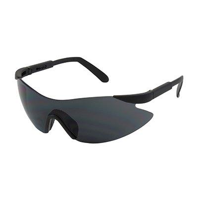 Protective Industrial Products 250-92-0001 Rimless Safety Glasses with Black Temple, Gray Lens and Anti-Scratch Coating