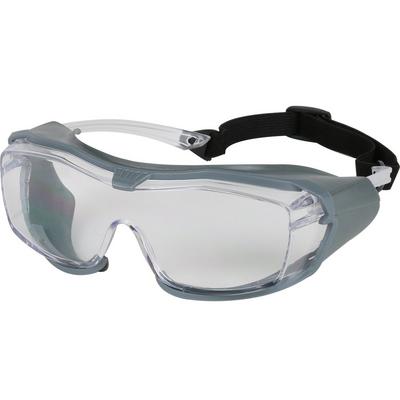 Protective Industrial Products 250-96-1520 OTG Safety Glasses with Rubber Gasket, Headband, Clear Lens and Fogless® 3Sixty™ Coating