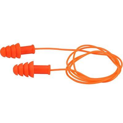 Protective Industrial Products 267-HPR400C Reusable TPR Corded Ear Plugs - NRR 27