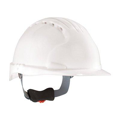 Protective Industrial Products 280-EV6151 Cap Style Hard Hat with HDPE Shell, 6-Point Polyester Suspension and Wheel Ratchet Adjustment