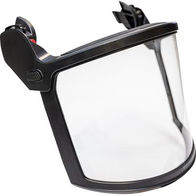 Protective Industrial Products 251-HP1491PFS Clear Polycarbonate Face Shield Set for Traverse™ Safety Helmets