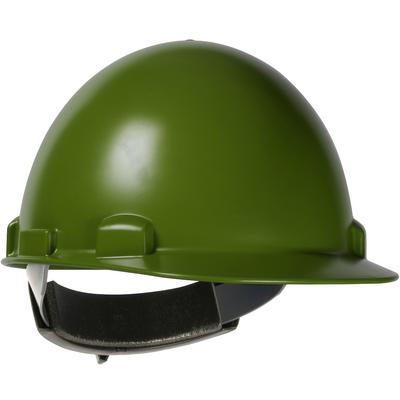 Protective Industrial Products 280-HP842R Type II, Cap Style Smooth Dome Hard Hat with ABS/Polycarbonate Shell, 4-Point Textile Suspension and Wheel Ratchet Adjustment