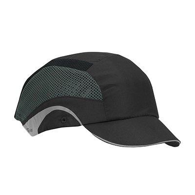Protective Industrial Products 282-AES150 Lightweight Baseball Style Bump Cap with HDPE Protective Liner and Adjustable Back - Short Brim
